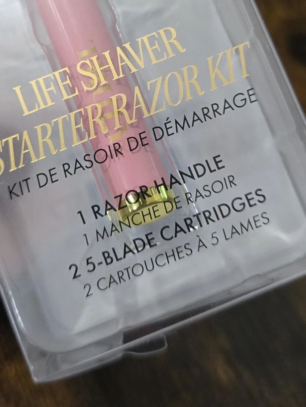 TRULY LifeShaver Starter Razor Kit - Pink